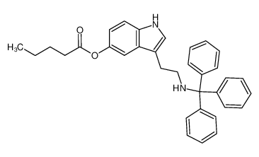 5-pentanoyloxy-3-(2-tritylamino-ethyl)-indole CAS:19616-03-6 manufacturer & supplier