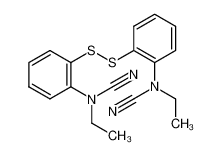 Bis-(o-(N-ethyl-cyanamino)-phenyl)-disulfid CAS:19617-08-4 manufacturer & supplier