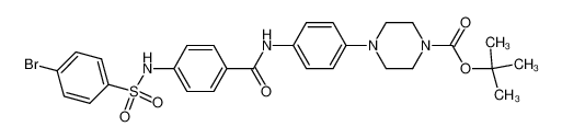 N-4-bromo-phenylsulfonyl-4-[4-(4-tert-butyloxycarbonylpiperazin-1-yl)-phenylamino-carbonyl]-aniline CAS:196203-06-2 manufacturer & supplier