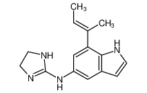 (E)-7-(but-2-en-2-yl)-N-(4,5-dihydro-1H-imidazol-2-yl)-1H-indol-5-amine CAS:196204-76-9 manufacturer & supplier