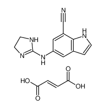 5-((4,5-dihydro-1H-imidazol-2-yl)amino)-1H-indole-7-carbonitrile fumarate CAS:196204-91-8 manufacturer & supplier