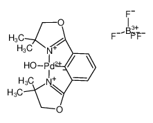 [2,6-bis(4',4'-dimethyl-2'-oxazolinyl)phenyl]aquapalladium(II) tetrafluoroborate CAS:196207-74-6 manufacturer & supplier