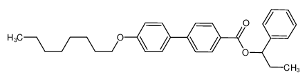 4-octyloxybiphenyl-4'-carboxylic acid 1-phenyl-1-propyl ester CAS:196212-17-6 manufacturer & supplier