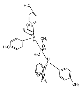 trans-[Pt(P(4-MeC6H4)3)2(Me)(MeOH)](1+) CAS:196213-80-6 manufacturer & supplier