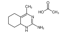 Quinazoline, 1,5,6,7,8,8a-hexahydro-2-amino-4-methyl-, monoacetate CAS:19623-23-5 manufacturer & supplier