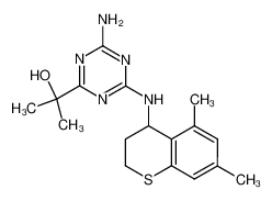 2-Amino-4-(5,7-dimethylthiochromane-4-amino)-6-(1-methyl-1-hydroxyethyl)-1,3,5-triazine CAS:196298-67-6 manufacturer & supplier