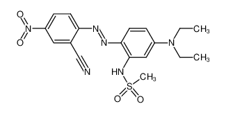 N-[2-(2-Cyano-4-nitro-phenylazo)-5-diethylamino-phenyl]-methanesulfonamide CAS:1963-11-7 manufacturer & supplier