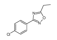 3-(4-Chlorophenyl)-5-ethyl-1,2,4-oxadiazole CAS:196301-93-6 manufacturer & supplier