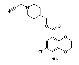 (1-(cyanomethyl)piperidin-4-yl)methyl 8-amino-7-chloro-2,3-dihydrobenzo[b][1,4]dioxine-5-carboxylate CAS:196308-31-3 manufacturer & supplier