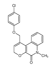 4-(4-Chloro-phenoxymethyl)-9-methyl-2H,9H-1-oxa-9-aza-phenanthren-10-one CAS:196309-68-9 manufacturer & supplier