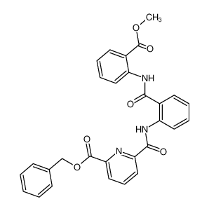 6-[2-(2-methoxycarbonylphenylcarbamoyl)phenylcarbamoyl]-pyridine-2-carboxylic acid benzyl ester CAS:196311-73-6 manufacturer & supplier