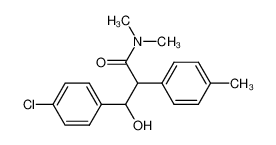 3-(4-Chloro-phenyl)-3-hydroxy-N,N-dimethyl-2-p-tolyl-propionamide CAS:19637-54-8 manufacturer & supplier