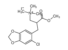 3-[6-chloro-1,3-benzodioxol-5-yl]-beta-(methoxycarbonyl)-N,N,N-trimethyl-propanaminium iodide CAS:196394-87-3 manufacturer & supplier