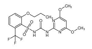 N-((4,6-dimethoxypyrimidin-2-yl)carbamoyl)-2-propoxy-6-(trifluoromethyl)benzenesulfonamide CAS:196395-81-0 manufacturer & supplier