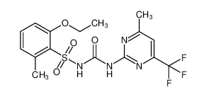 2-ethoxy-6-methyl-N-((4-methyl-6-(trifluoromethyl)pyrimidin-2-yl)carbamoyl)benzenesulfonamide CAS:196396-46-0 manufacturer & supplier