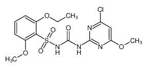 N-((4-chloro-6-methoxypyrimidin-2-yl)carbamoyl)-2-ethoxy-6-methoxybenzenesulfonamide CAS:196396-70-0 manufacturer & supplier