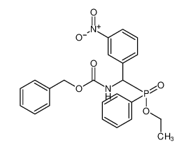 benzyl ((ethoxy(phenyl)phosphoryl)(3-nitrophenyl)methyl)carbamate CAS:196397-21-4 manufacturer & supplier