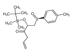 (S)-2-(tert-Butyl-dimethyl-silanyloxy)-1-((R)-toluene-4-sulfinyl)-hex-5-en-3-one CAS:196409-50-4 manufacturer & supplier