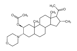 2-acetoxy-16-methyl-3-morpholin-4-yl-pregnan-20-one CAS:19644-34-9 manufacturer & supplier