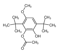 2-Acetoxy-4-methoxy-3,6-di-tert.-butyl-phenol CAS:19646-91-4 manufacturer & supplier