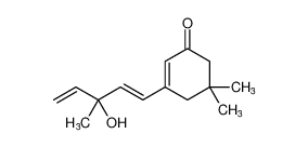 (E)-3-(3-hydroxy-3-methylpenta-1,4-dien-1-yl)-5,5-dimethylcyclohex-2-en-1-one CAS:196489-91-5 manufacturer & supplier