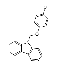 9-(4-chlorophenoxy)methylcarbazole CAS:196496-14-7 manufacturer & supplier