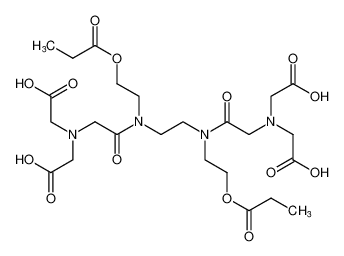 3,12-bis(carboxymethyl)-5,10-dioxo-6,9-bis(2-(propionyloxy)ethyl)-3,6,9,12-tetraazatetradecanedioic acid CAS:196496-41-0 manufacturer & supplier