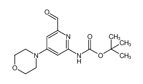 tert-butyl (6-formyl-4-morpholinopyridin-2-yl)carbamate CAS:196499-50-0 manufacturer & supplier