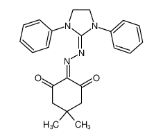 5,5-dimethyl-cyclohexane-1,2,3-trione 2-(1,3-diphenyl-imidazolidin-2-ylidenehydrazone) CAS:19650-35-2 manufacturer & supplier