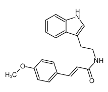 N-(2-(1H-indol-3-yl)ethyl)-3-(4-methoxyphenyl)acrylamide CAS:196501-04-9 manufacturer & supplier