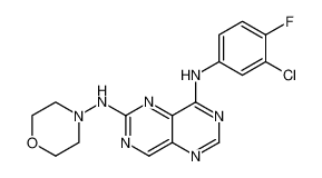 N8-(3-chloro-4-fluorophenyl)-N2-morpholinopyrimido[5,4-d]pyrimidine-2,8-diamine CAS:196511-39-4 manufacturer & supplier