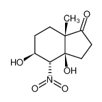 (3aR,4R,5S,7aS)-3a,5-dihydroxy-7a-methyl-4-nitro-3a,4,5,6,7,7a-hexahydro-1-indanone CAS:196513-89-0 manufacturer & supplier