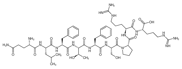 L-Arginine,L-glutaminyl-L-leucyl-L-phenylalanyl-L-threonyl-L-phenylalanyl-L-seryl-L-prolyl-L-arginyl- CAS:196514-64-4 manufacturer & supplier