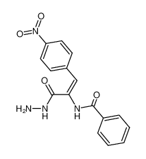 α-benzoylamino-4-nitro-cinnamic acid hydrazide CAS:19655-74-4 manufacturer & supplier