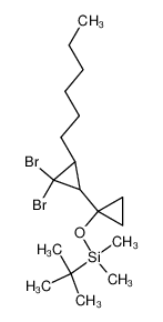 1-t-butyldimethylsiloxy-2',2'-dibromo-3'-hexylbicyclopropane CAS:196596-60-8 manufacturer & supplier