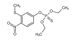 Thiophosphoric acid O,O'-diethyl ester O'-(3-methylsulfanyl-4-nitro-phenyl) ester CAS:1966-60-5 manufacturer & supplier