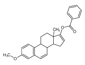 Benzoic acid 3-methoxy-13-methyl-9,11,12,13,14,15-hexahydro-8H-cyclopenta[a]phenanthren-17-yl ester CAS:19660-24-3 manufacturer & supplier