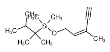 (Z)-[(2,3-dimethyl-2-butyl)dimethylsilyloxy]-3-methylpent-2-en-4-yne CAS:196600-08-5 manufacturer & supplier