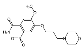 5-methoxy-4-(3-morpholinopropoxy)-2-nitrobenzamide CAS:196603-86-8 manufacturer & supplier