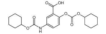 5-(((cyclohexyloxy)carbonyl)amino)-2-(((cyclohexyloxy)carbonyl)oxy)benzoic acid CAS:196605-27-3 manufacturer & supplier