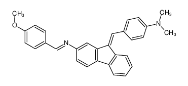 2-(4-Methoxy-benzylidenamino)-9-(4-dimethylamino-benzyliden)-fluoren CAS:19661-39-3 manufacturer & supplier