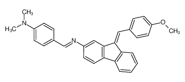 2-(4-Dimethylamino-benzylidenamino)-9-(4-methoxy-benzyliden)-fluoren CAS:19661-42-8 manufacturer & supplier