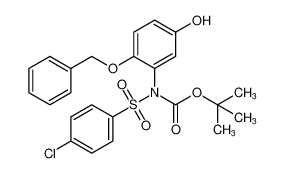 tert-butyl (2-(benzyloxy)-5-hydroxyphenyl)((4-chlorophenyl)sulfonyl)carbamate CAS:196610-09-0 manufacturer & supplier