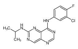 N8-(3-chloro-4-fluorophenyl)-N2-isopropylpyrimido[5,4-d]pyrimidine-2,8-diamine CAS:196612-84-7 manufacturer & supplier