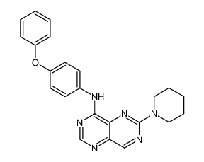 4-[(4-Phenoxyphenyl)amino]-6-[1-piperidinyl]pyrimido-[5,4-d]pyrimidine CAS:196613-34-0 manufacturer & supplier