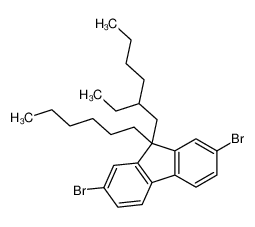 2,7-dibromo-9-(2-ethylhexyl)-9-hexylfluorene CAS:196614-51-4 manufacturer & supplier