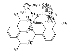 (2,6-iPr2C6H3N)2Mo[η(2)-C(N-2,6-Me2C6H3)Si(SiMe3)3](Cl) CAS:196616-07-6 manufacturer & supplier