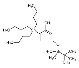 (Z)-tert-butyldimethyl((3-methyl-4-(tributylstannyl)penta-2,4-dien-1-yl)oxy)silane CAS:196616-33-8 manufacturer & supplier