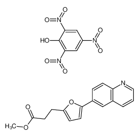 3-(5-quinolin-6-yl-furan-2-yl)-propionic acid methyl ester; picrate CAS:19667-76-6 manufacturer & supplier