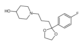 1-(4-(4-fluorophenyl)-4,4-(ethylenedioxy)butyl)-4-hydroxypiperidine CAS:19668-18-9 manufacturer & supplier